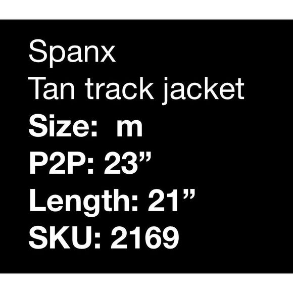 SPANX® AirEssentials Pique Full Zip Track Jacket- Ashwood- M - Picture 9 of 9